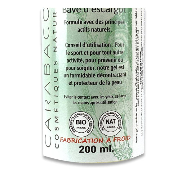 BioRelax Gel - Récupération Musculaire à la Bave d'Escargot & Arnica