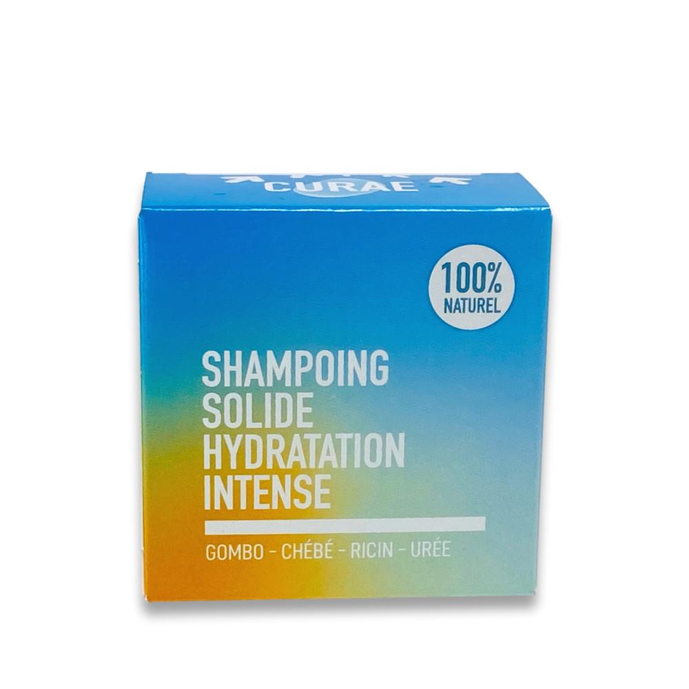 shampoing solide au Gombo, Chébé, ricin et urée pour une hydratation intense des cheveux secs